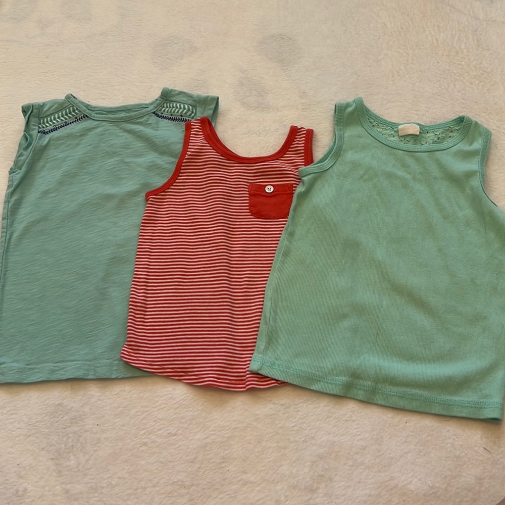 Girls 4T Tank Top Bundle